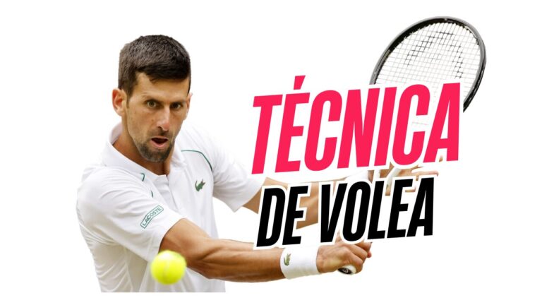 TÉCNICA VOLEA TENIS