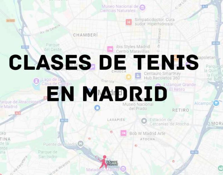 CLASES DE TENIS MADRID