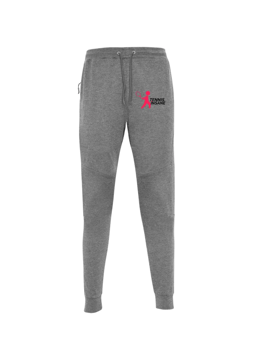 TENNIS GRAY COTTON PANTS WITH POCKETS