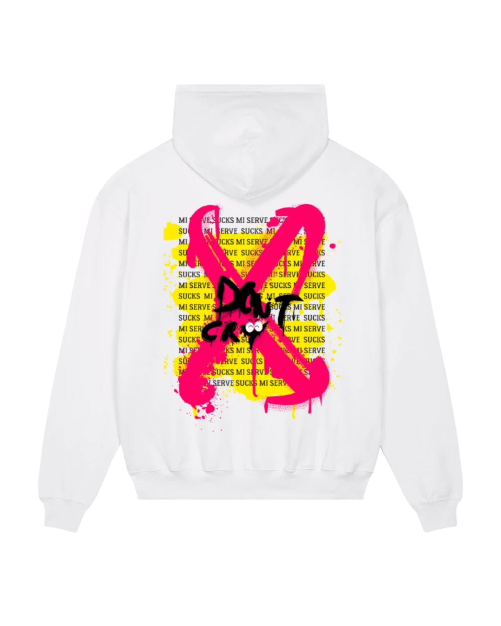 TENNIS HOODIE - MI SERVE SUCKS