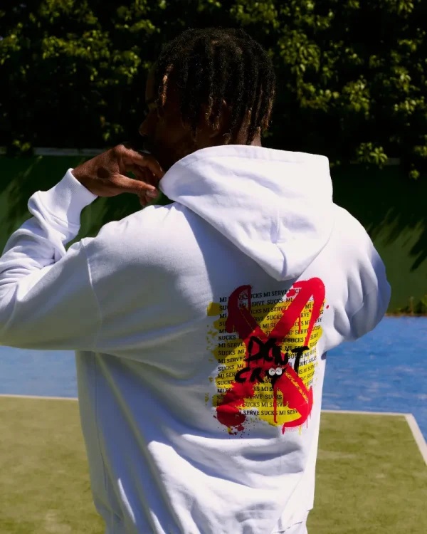 TENNIS HOODIE - MI SERVE SUCKS