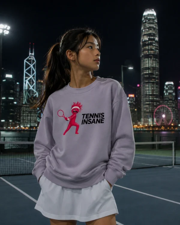TENNIS SWEATSHIRT - CRAZY -KIDS