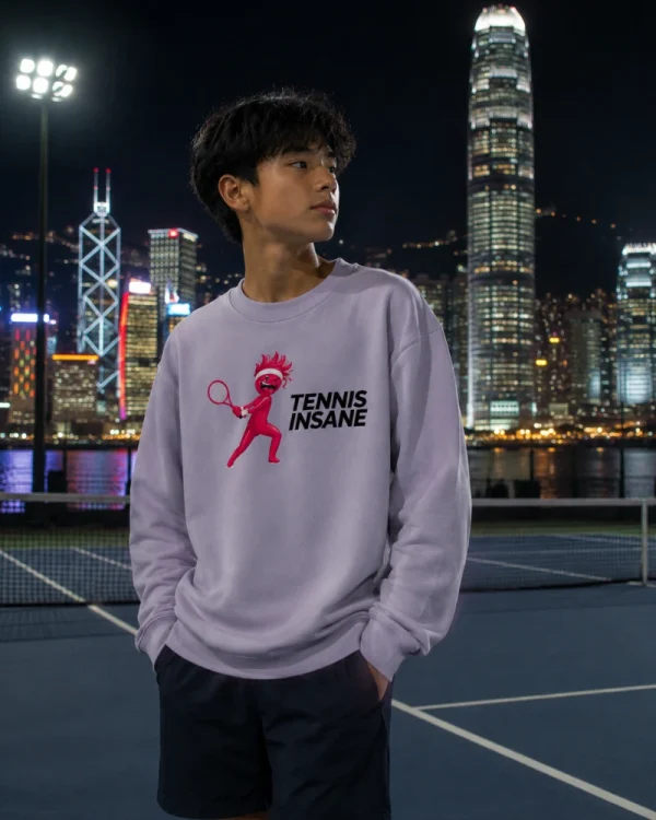 TENNIS SWEATSHIRT - CRAZY -KIDS