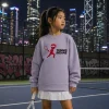 TENNIS SWEATSHIRT - CRAZY -KIDS