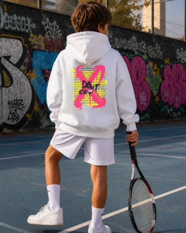 TENNIS HOODIE - MI SERVE SUCKS KIDS