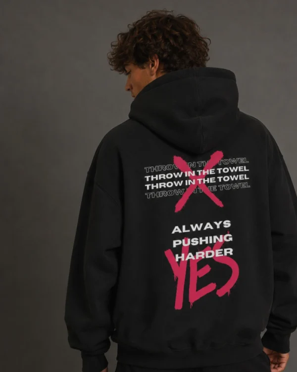 TENNIS HOODIE - THROW IN THE TOWEL