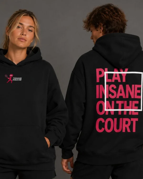 tennis-hoodies TENNIS HOODIE - PLAY INSANE ON THE COURT