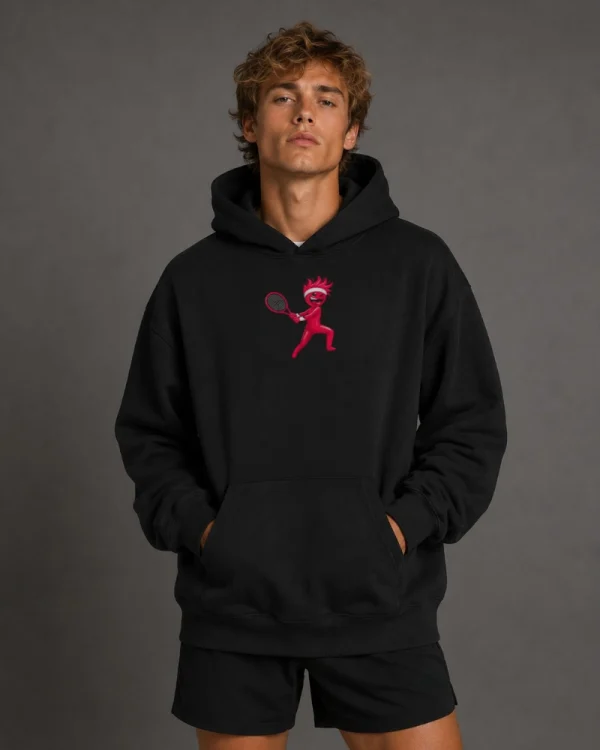 TENNIS HOODIE - THROW IN THE TOWEL
