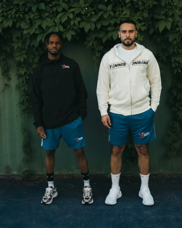 TENNIS SHORTS WITH ZIP POCKETS ADULTS