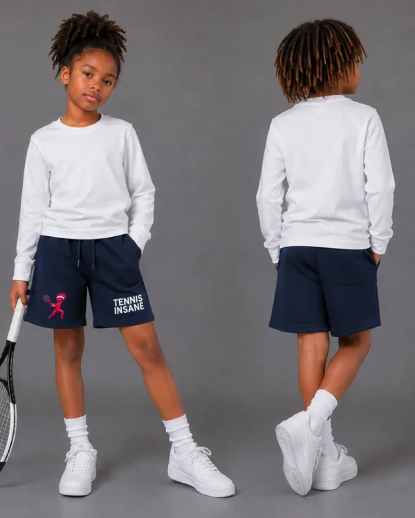 tennis-shorts (10) TENNIS SHORTS WITH POCKETS COTTON - MINI INSANE