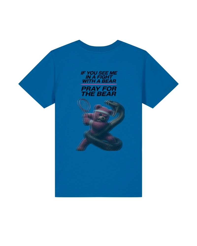 TENNIS T-SHIRT - PRAY FOR THE BEAR
