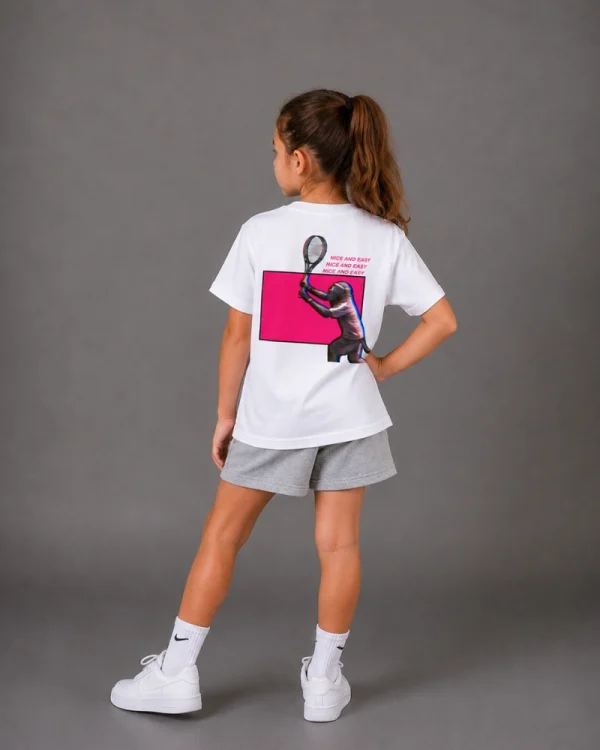 TENNIS T-SHIRT - NICE AND EASY